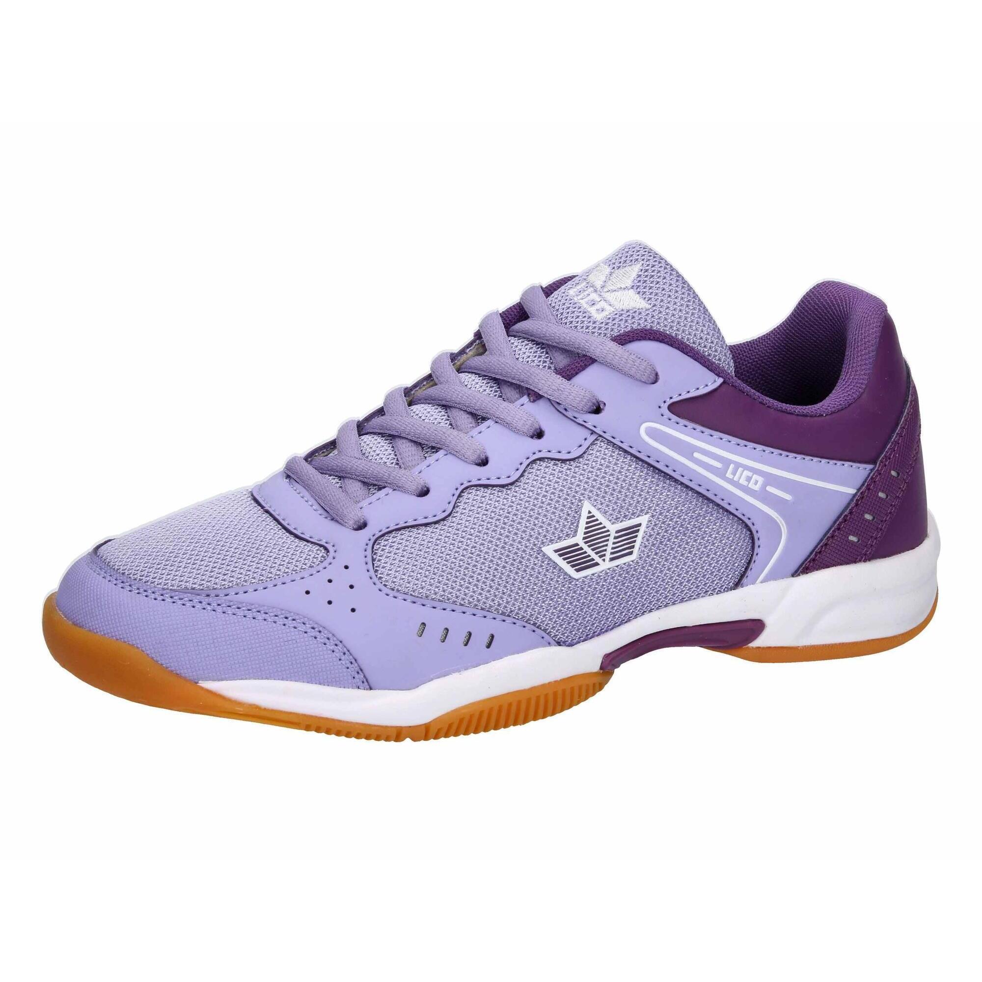 Lico - Chaussure D’entrée Laçage Femmes Lico Speed Indoor - Chaussures De Sport - Violet - Decathlon