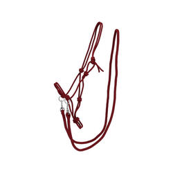 Licol en corde avec rênes pour cheval QHP