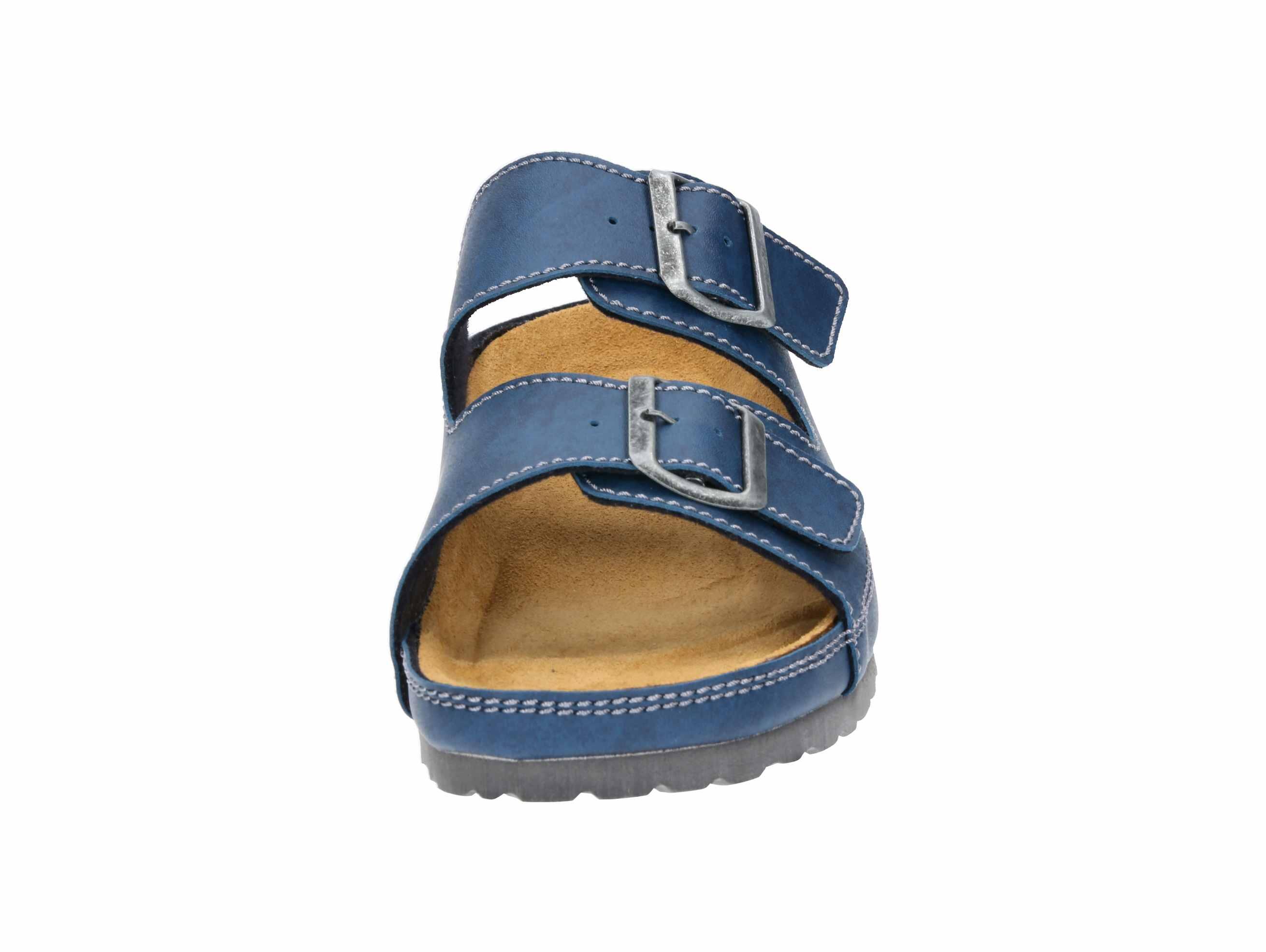 Pantolette Herren Schnallen LICO Natural Man 3/6