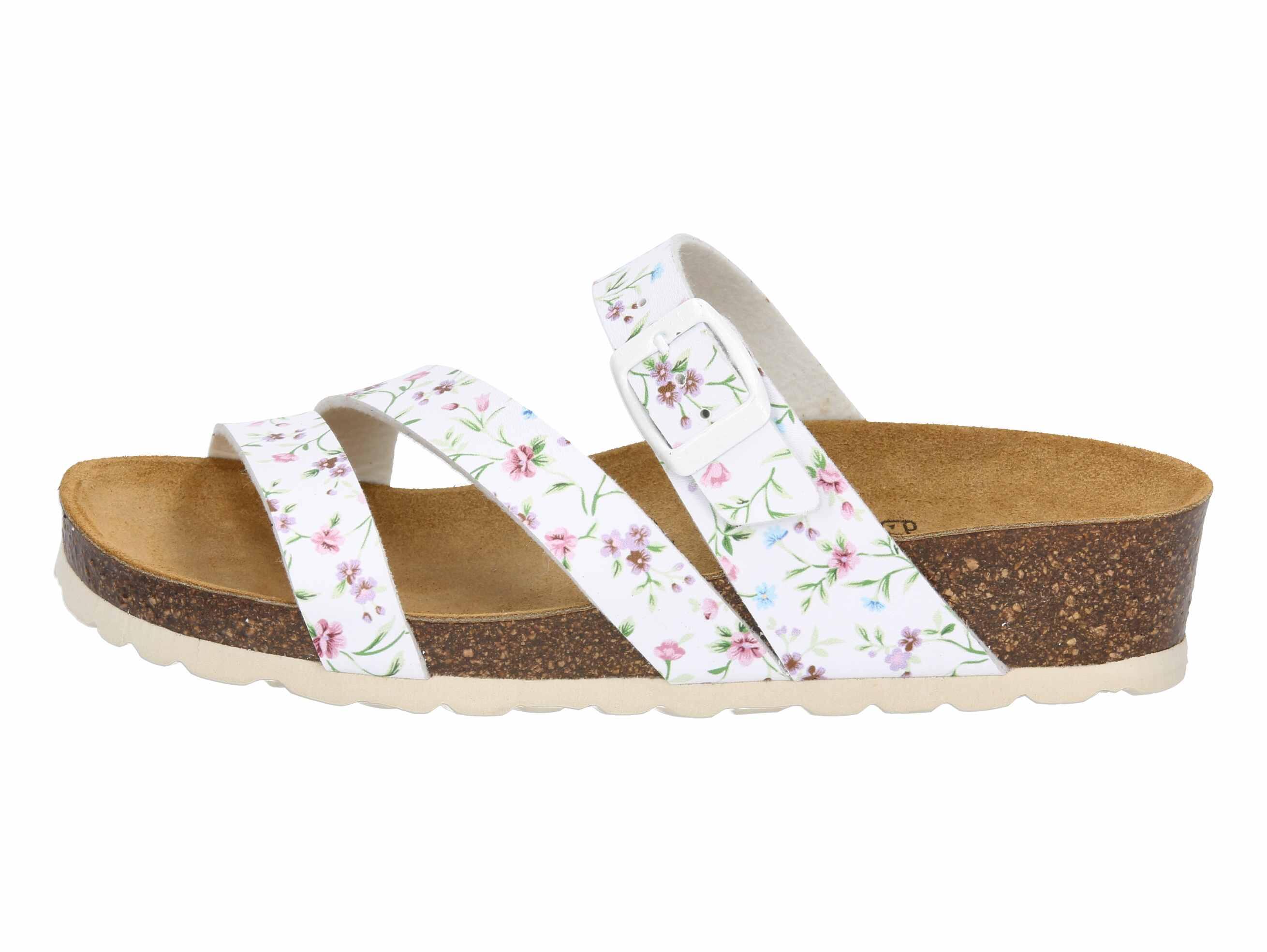 Pantolette Damen Schnallen LICO Natural Glitter 2/6