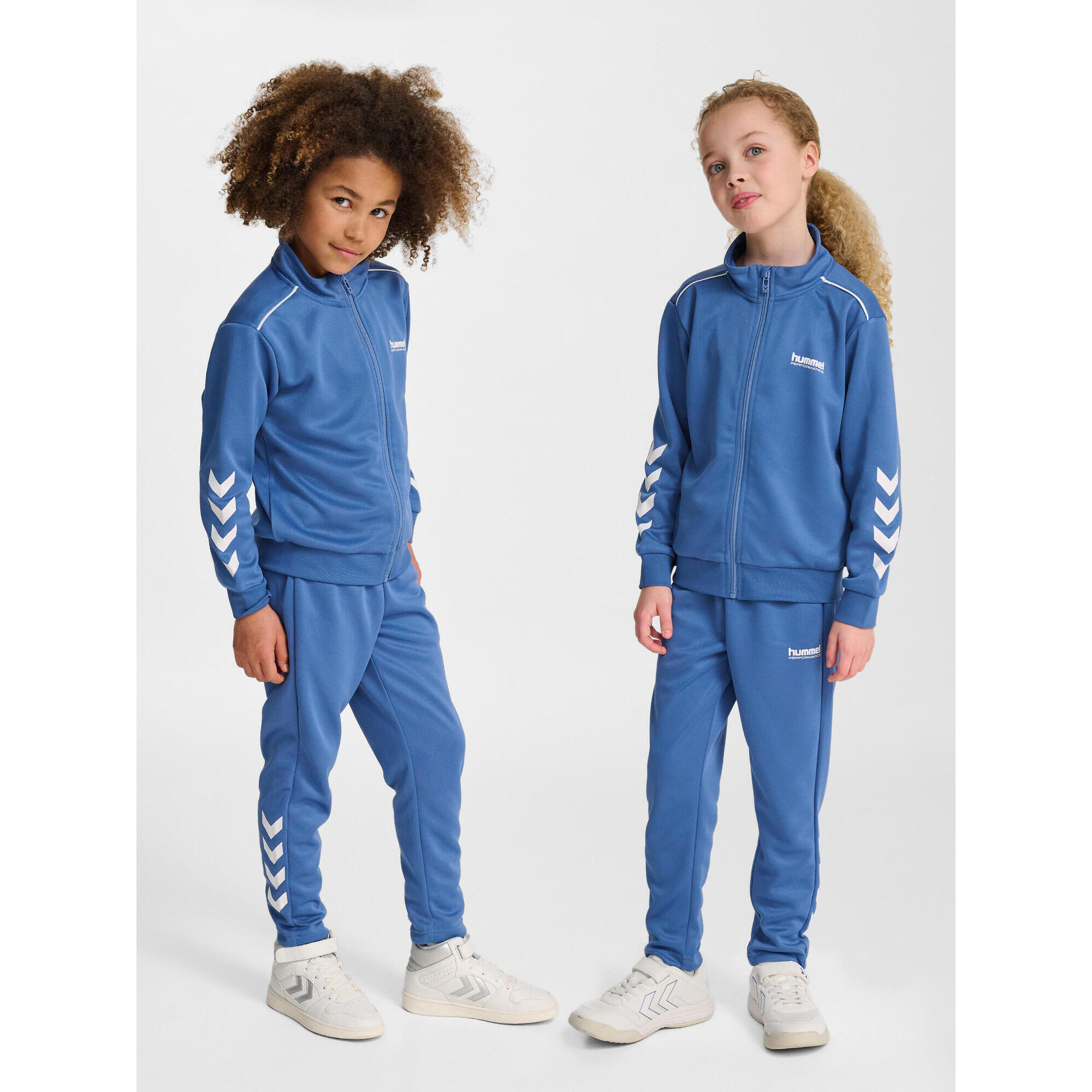 Hummel - Fermeture À Cordon Robe Hmljr Tracksuit Enfant Hummel - Survêtement - Bleu -  8 À 10 Ans - Decathlon