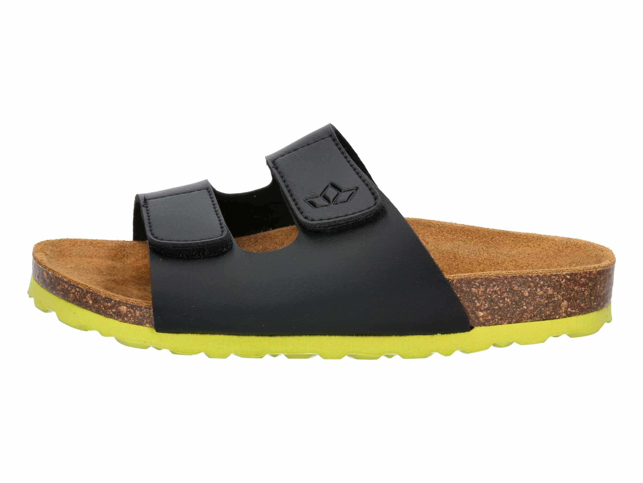 Pantolette Jungen Klettverschluss LICO Bioline Velcro Kids 2/6