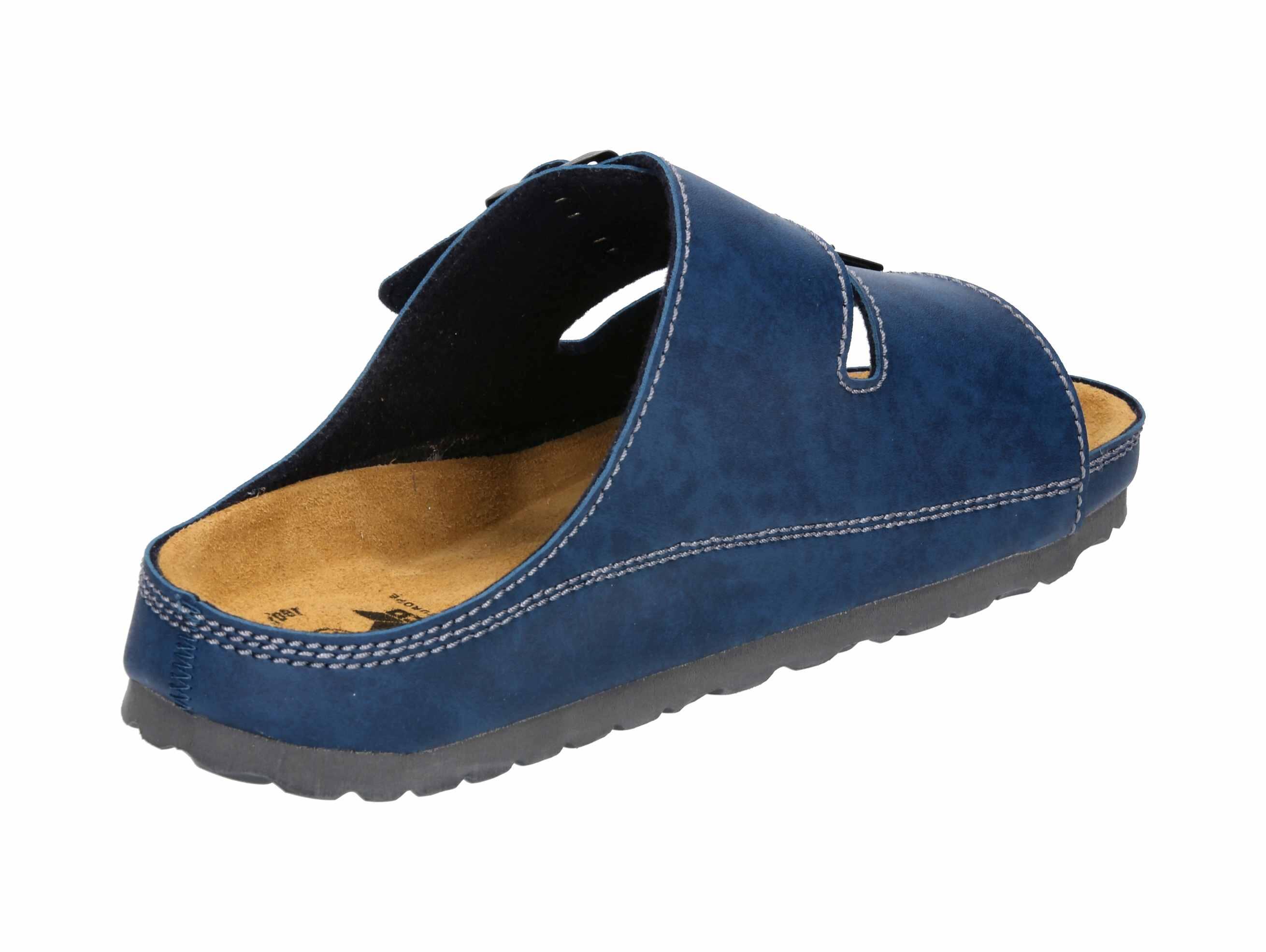 Pantolette Herren Schnallen LICO Natural Man 4/6
