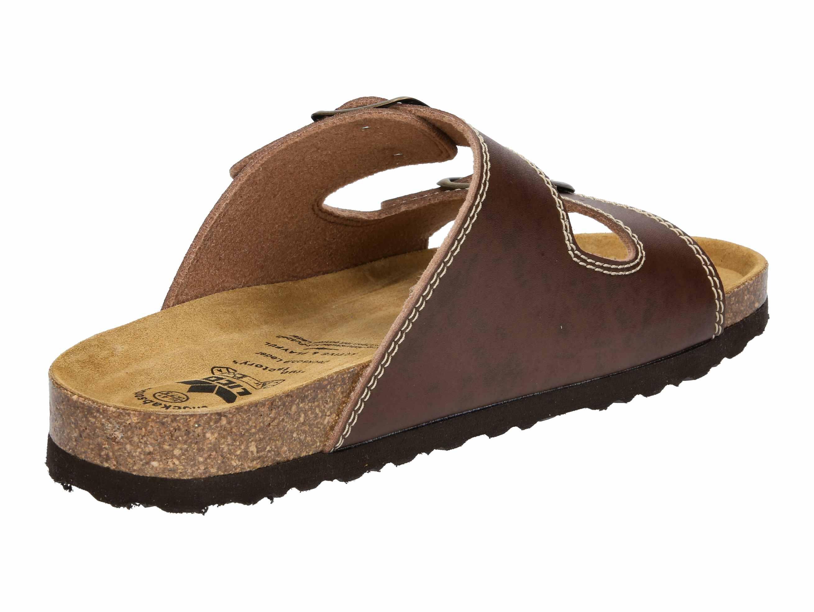 Pantolette Herren Schnallen LICO Bioline Man Soft 4/6