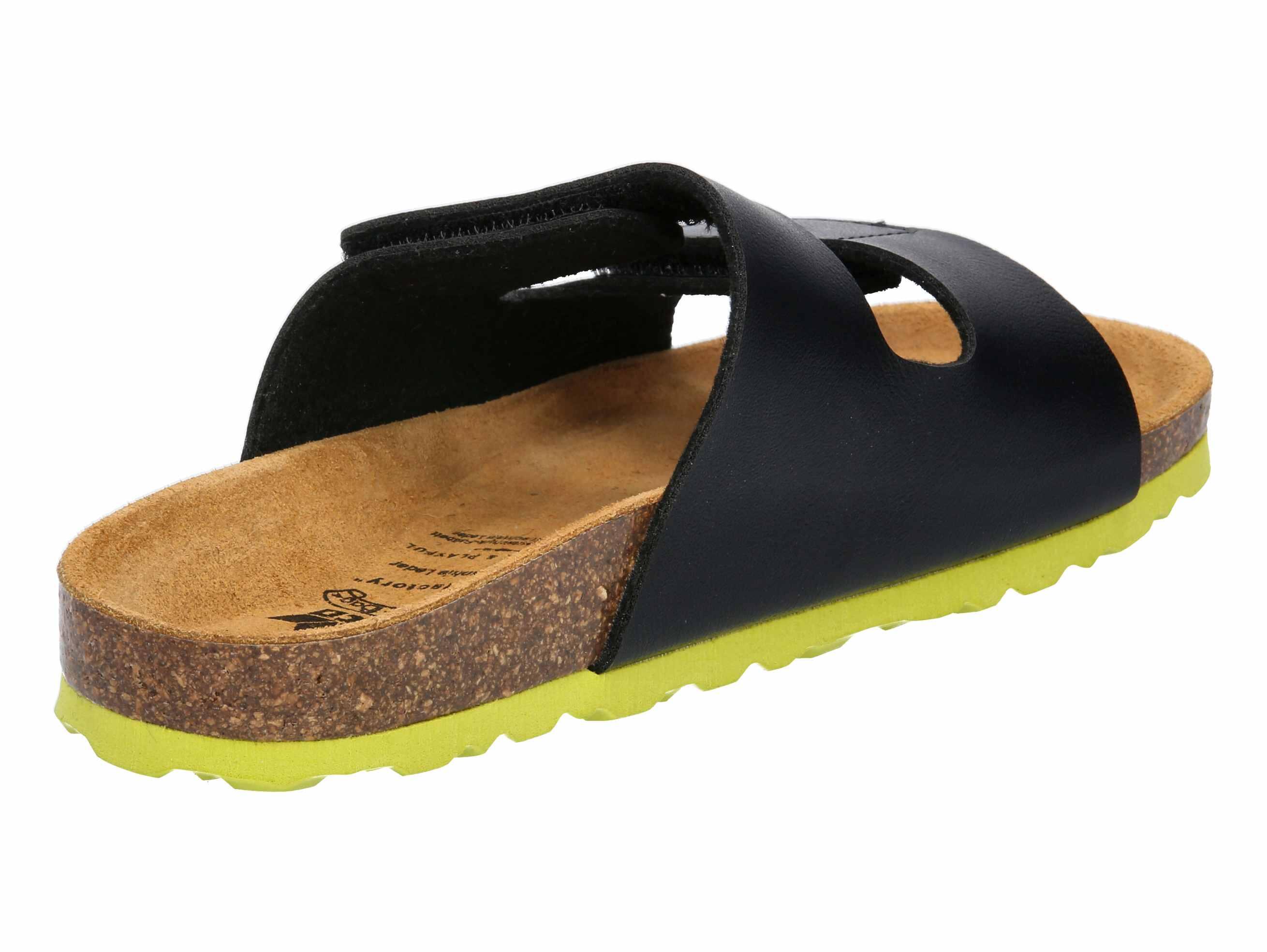 Pantolette Jungen Klettverschluss LICO Bioline Velcro Kids 4/6