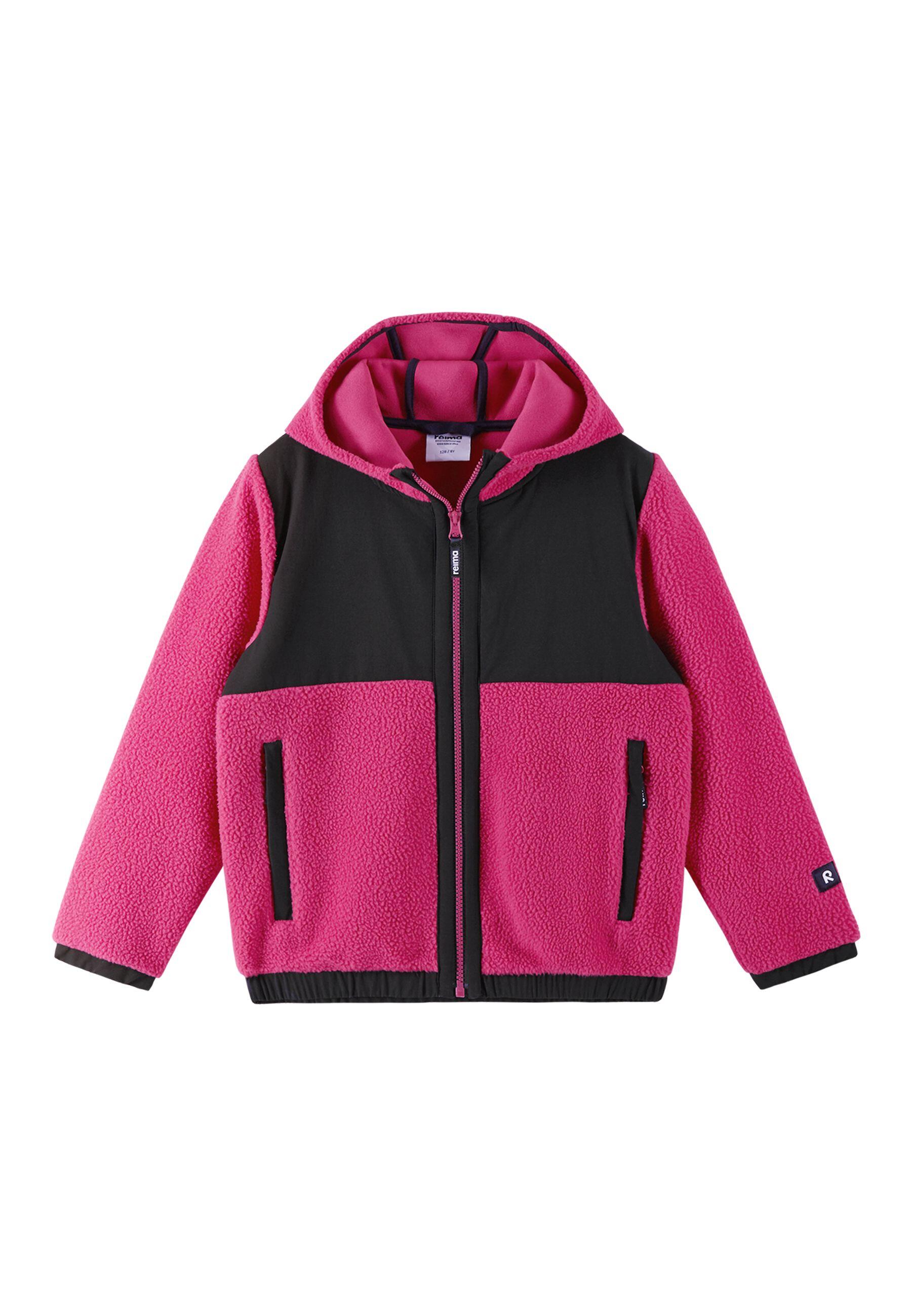 REIMA Fleecejacke Turbo - aus weichem, recyceltem Teddyfleece