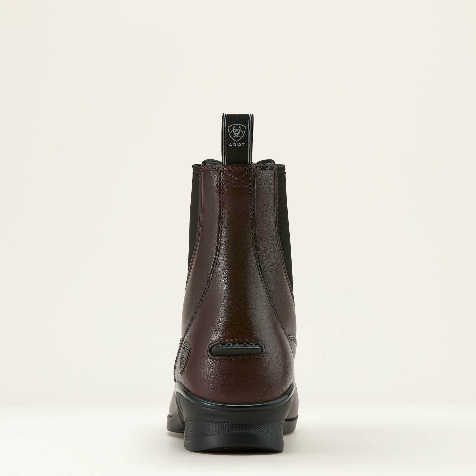 Bottines en cuir zippées marron femme | La Halle