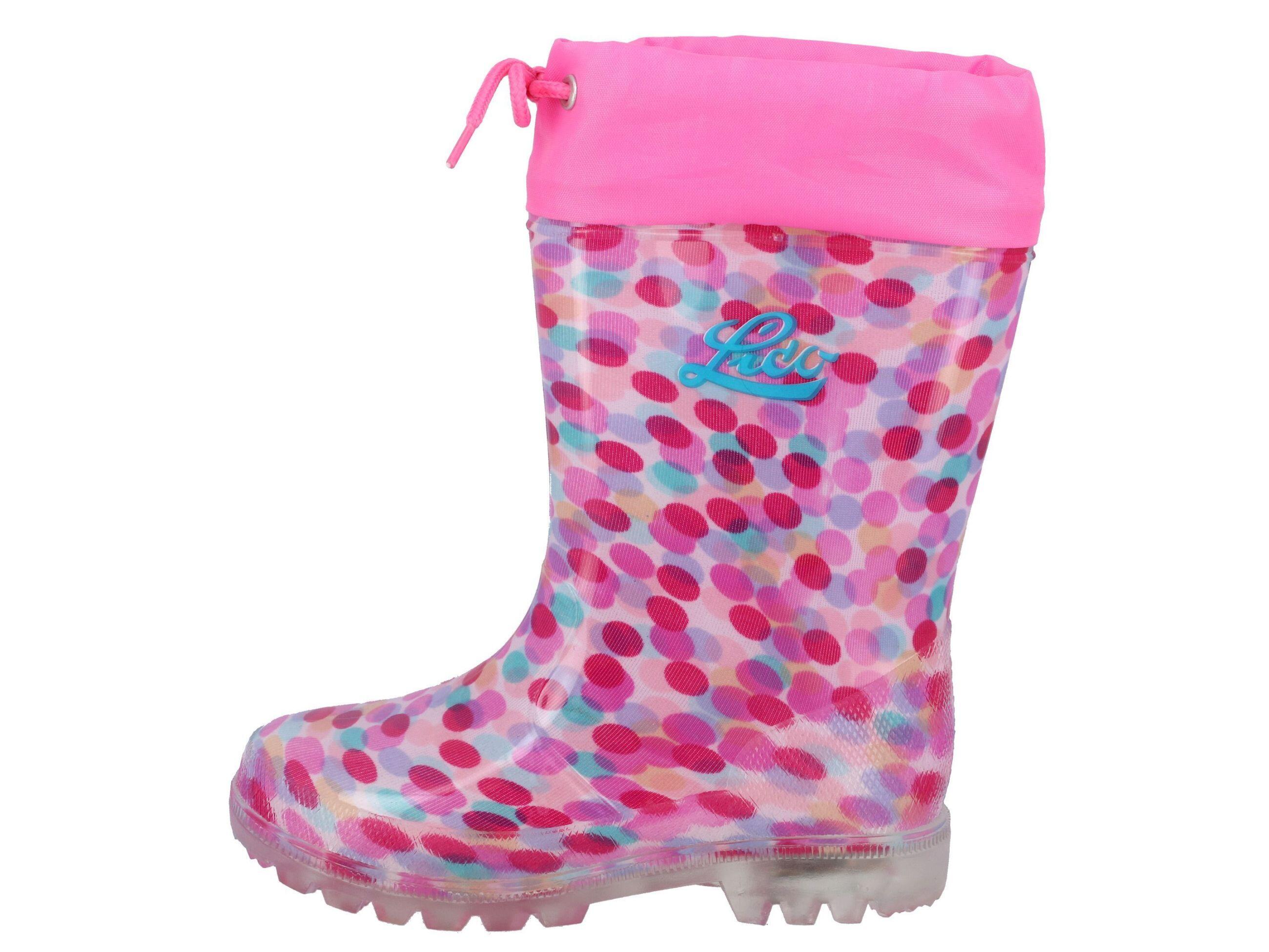 bottes en caoutchouc Mocassins Filles LICO Power Blinky 2/7
