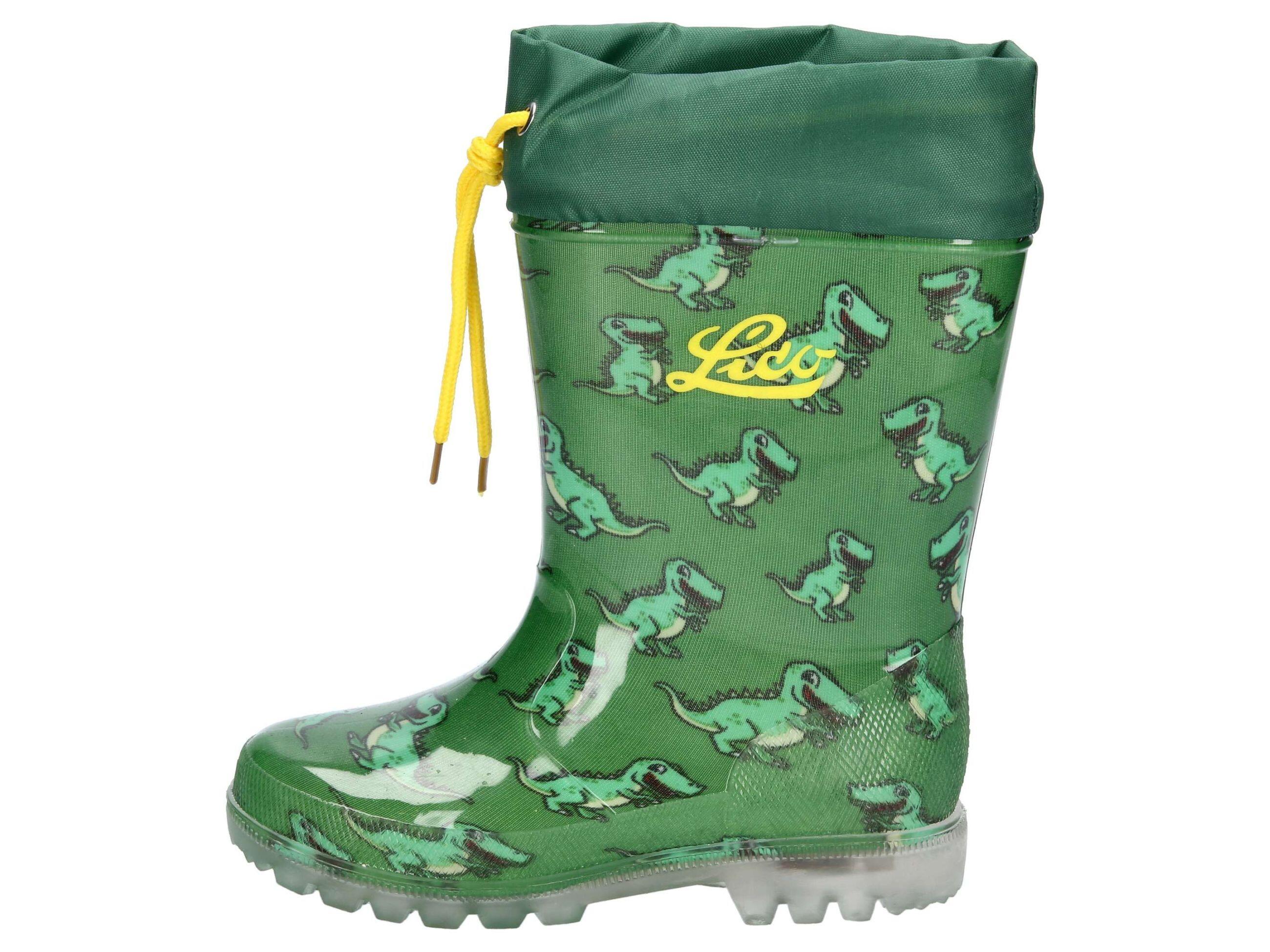 bottes en caoutchouc Mocassins Garçons LICO Power Blinky 2/7