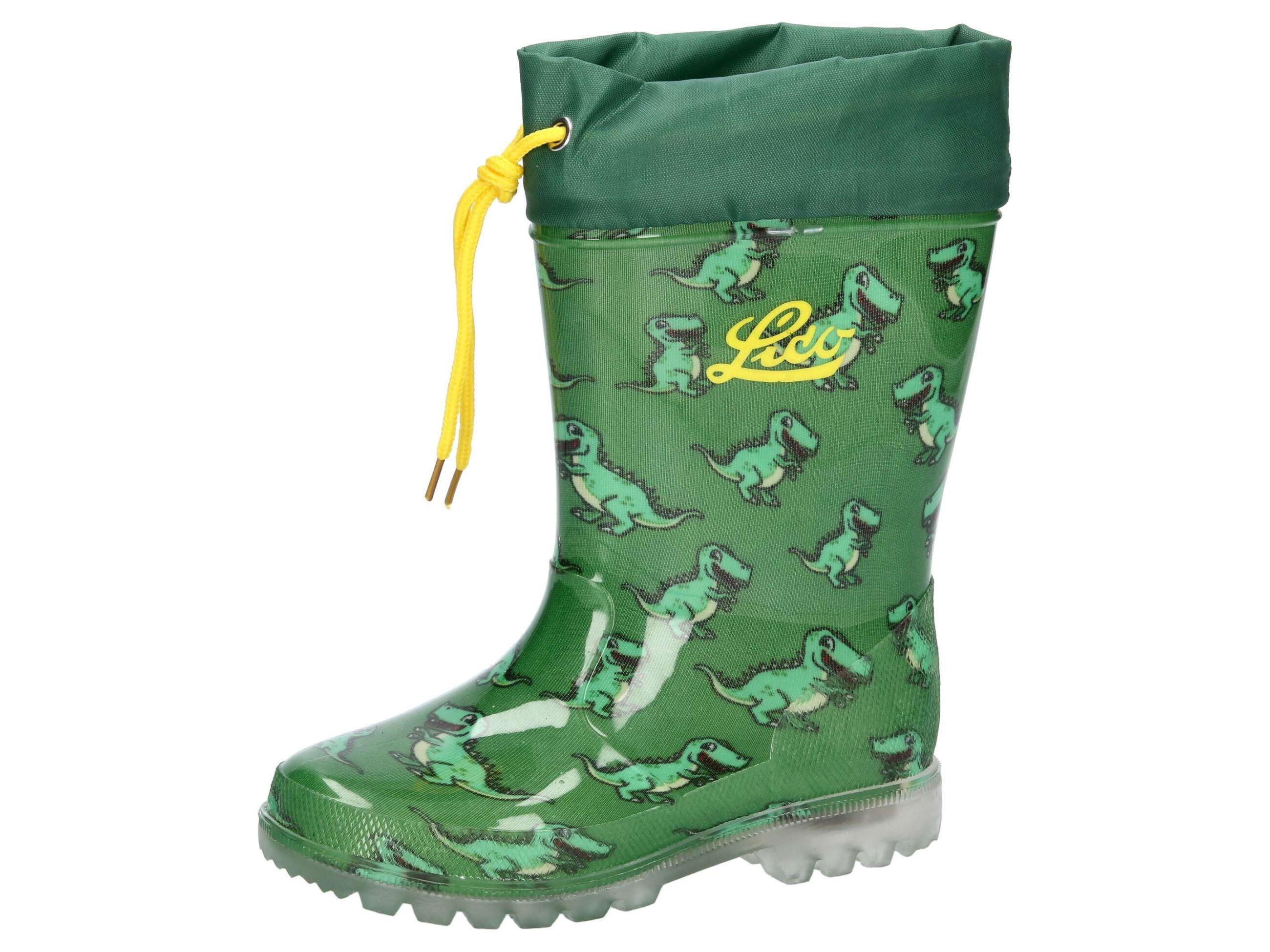 LICO Gummistiefel Jungen Slipper LICO Power Blinky