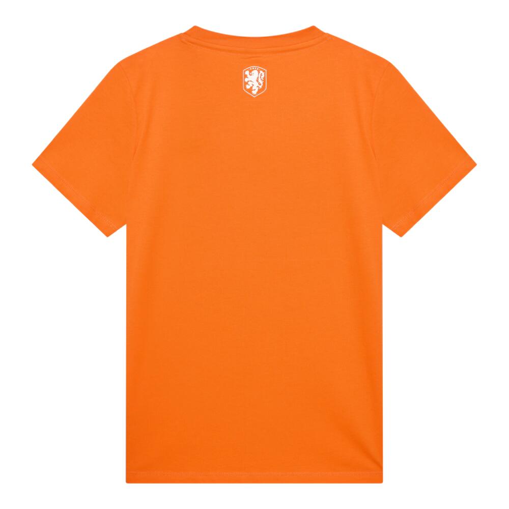Nederlands Elftal Big Logo T-shirt Heren - Oranje 3/7
