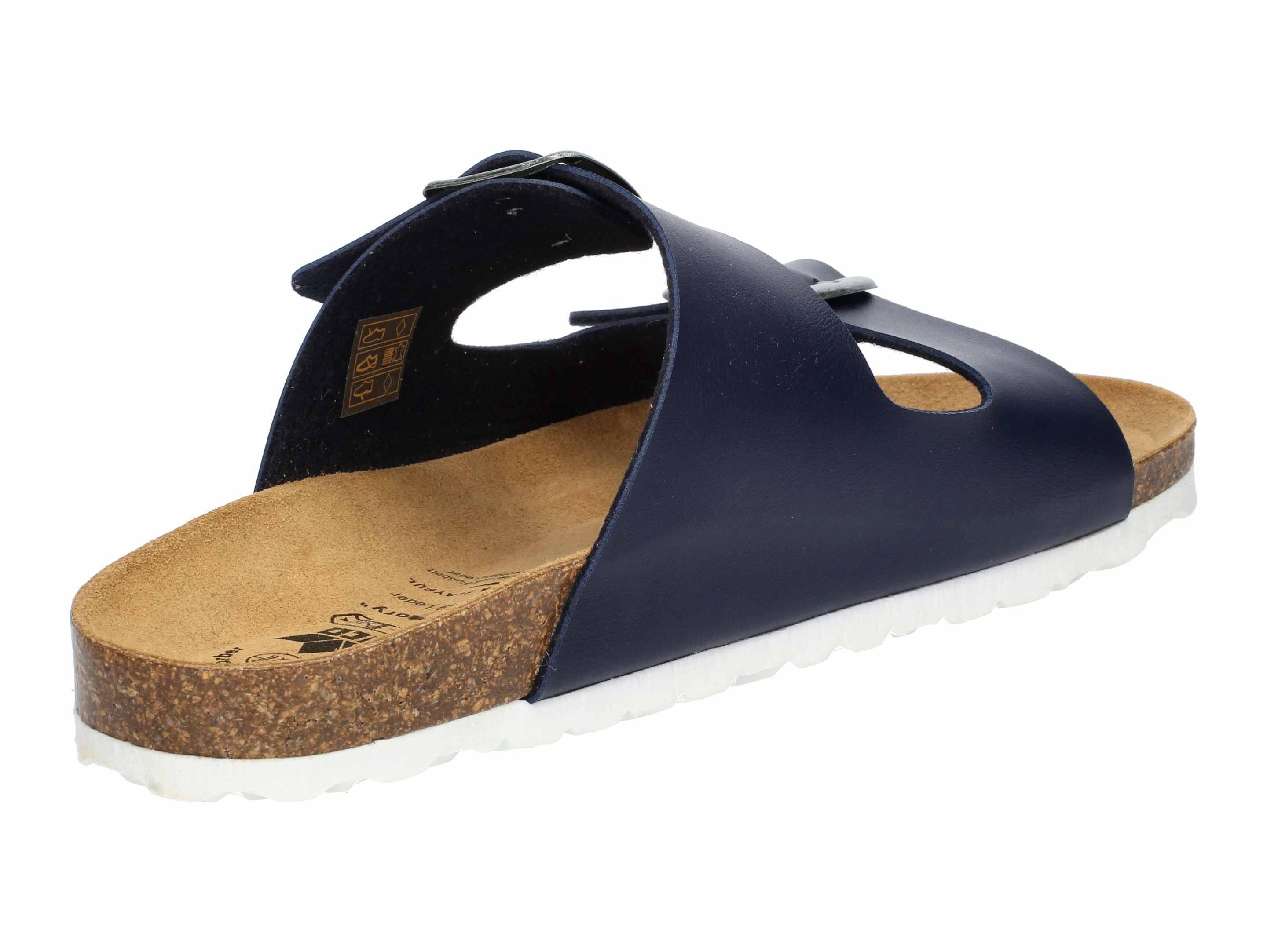 Pantolette Herren Schnallen LICO Bioline Man 4/6