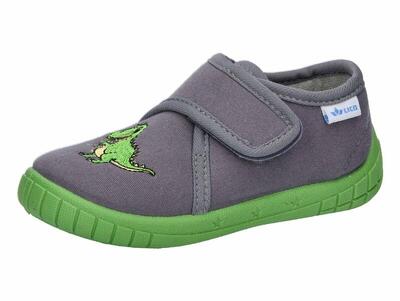 Hausschuh Jungen Klettverschluss LICO Cookie Boy