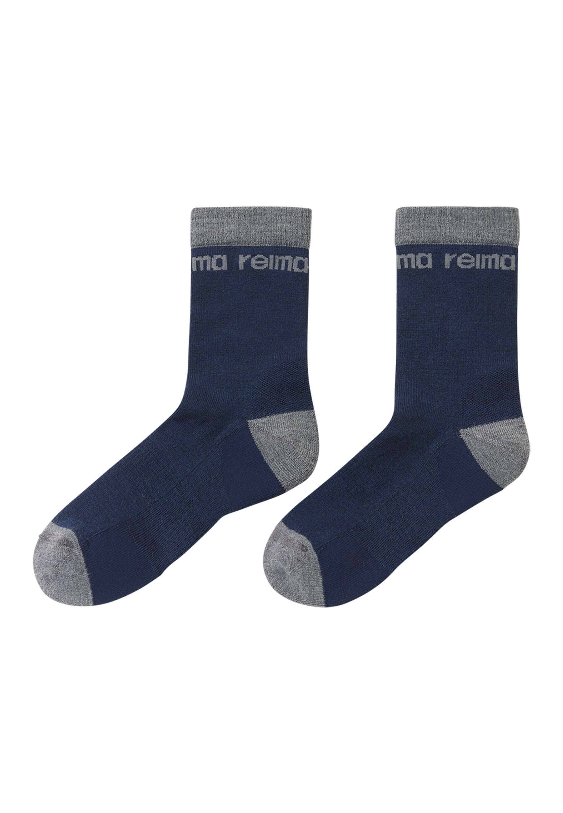 REIMA 2er-Pack Socken Saapas - Aus 100% Merinowolle für optimale Temperaturkontrolle