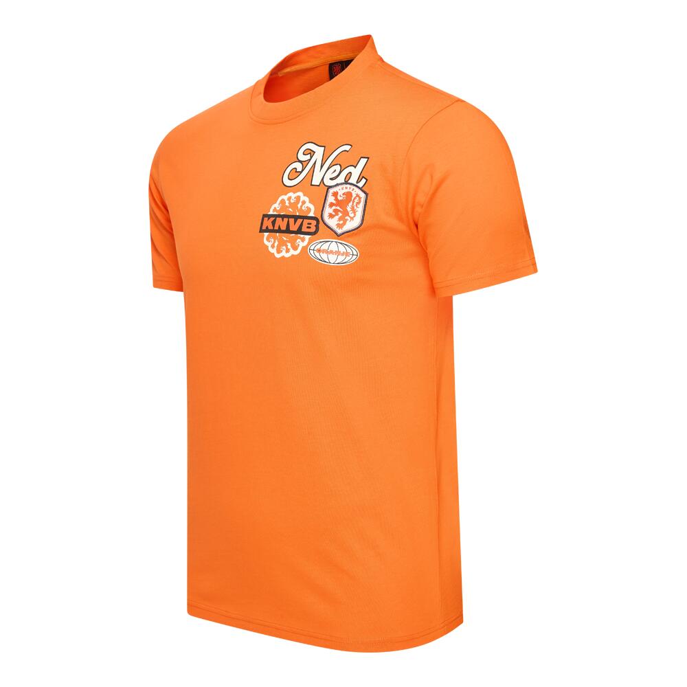 Nederlands Elftal Badge T-shirt Heren 3/6