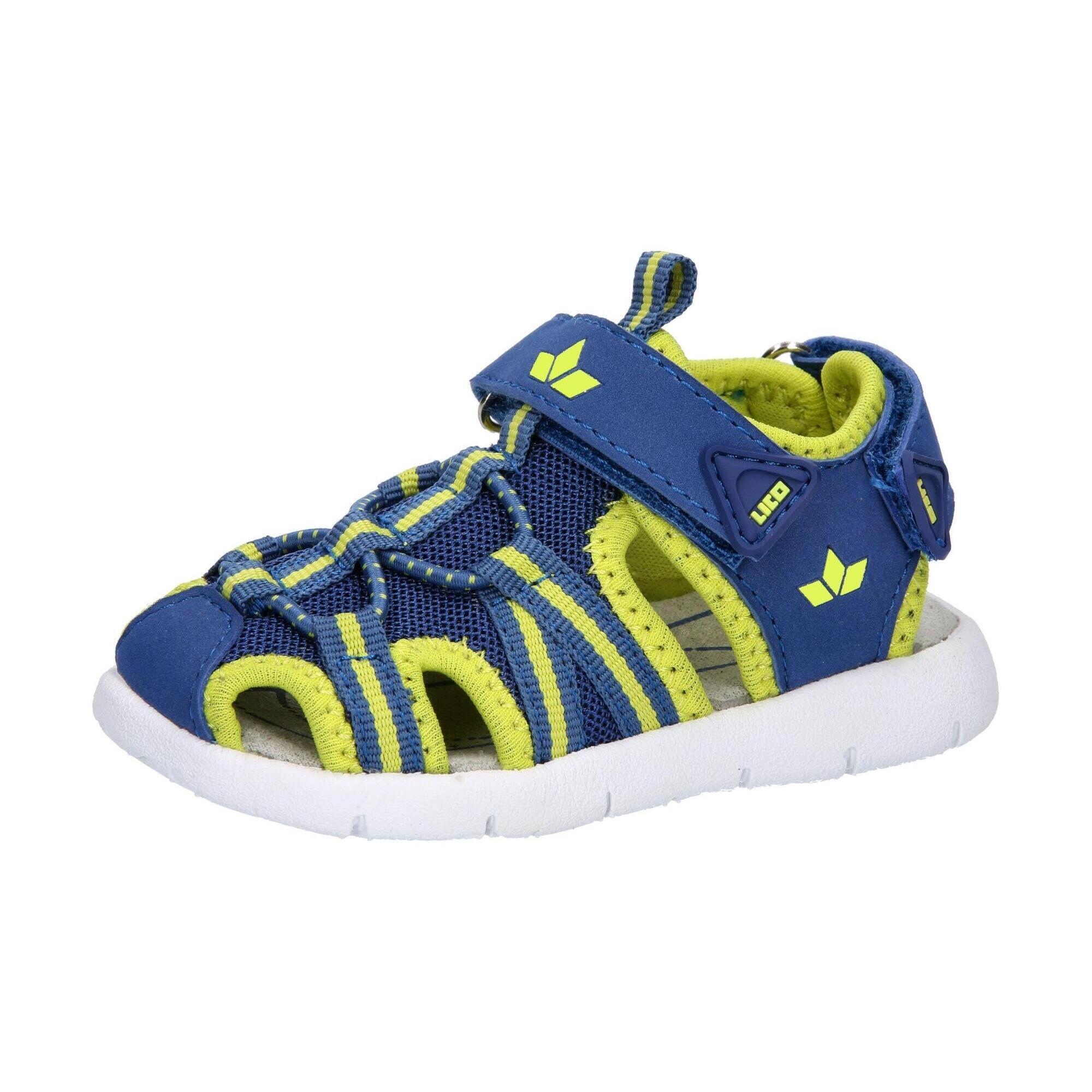 Lico - Sandale Fermeture Velcro Garçons Lico Nikita Vs - Sandales - Bleu - Decathlon