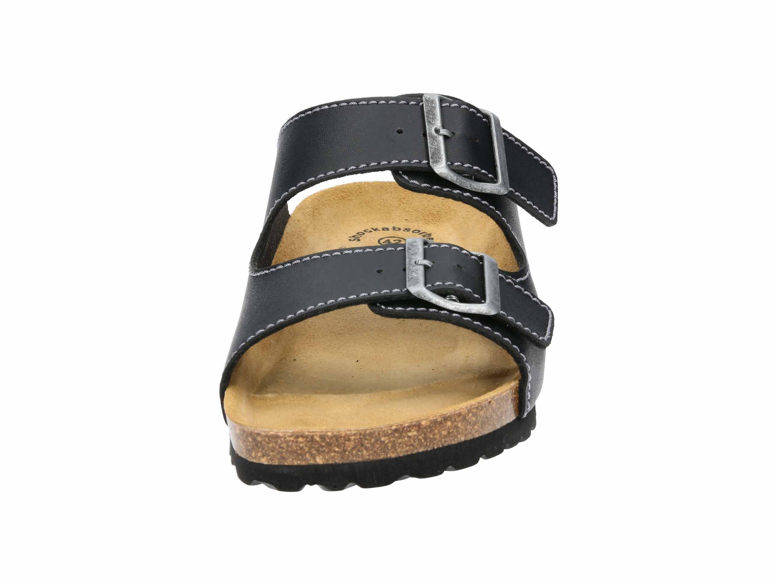 Pantolette Herren Schnallen LICO Natural Elefo 3/6