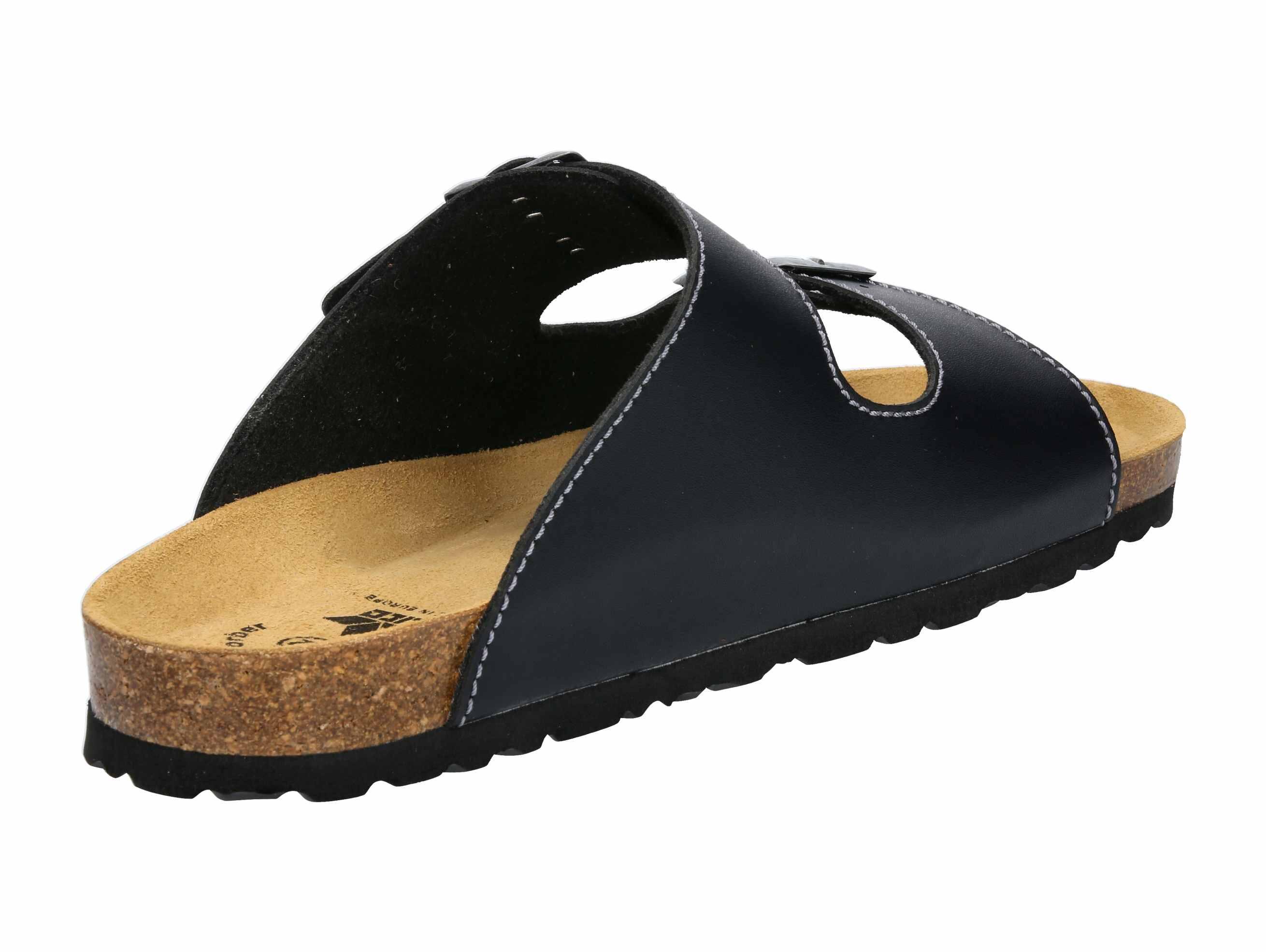 Pantolette Herren Schnallen LICO Natural Elefo 4/6