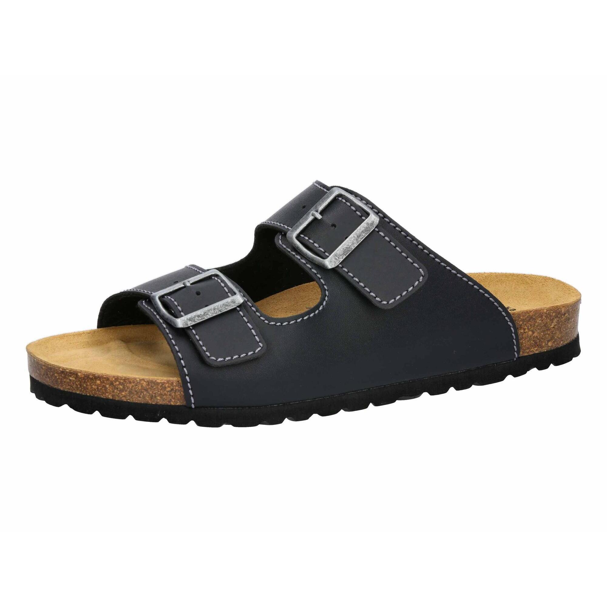 Lico - Mule Boucles Hommes Lico Natural Elefo - Sandales - Noir - Decathlon