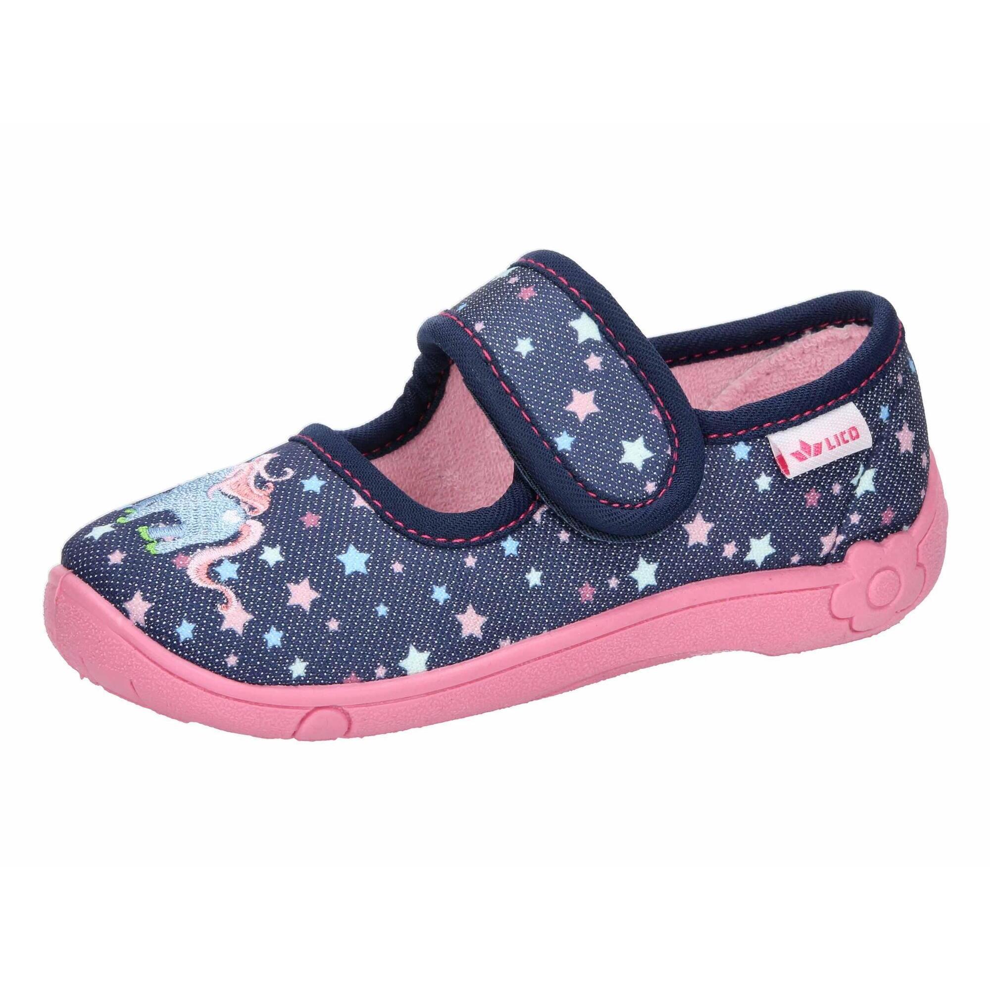 Lico - Chausson Fermeture Velcro Filles Lico Cookie Girl - Sandales - Bleu - Decathlon