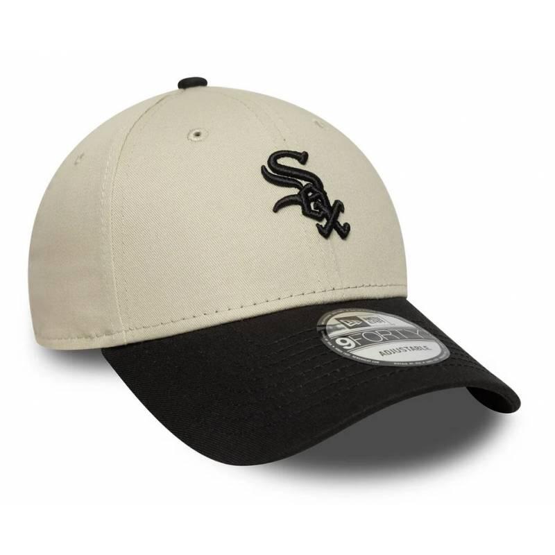 Casquette MLB Chicago White Sox New Era Color Block 9FORTY Crème 2/5