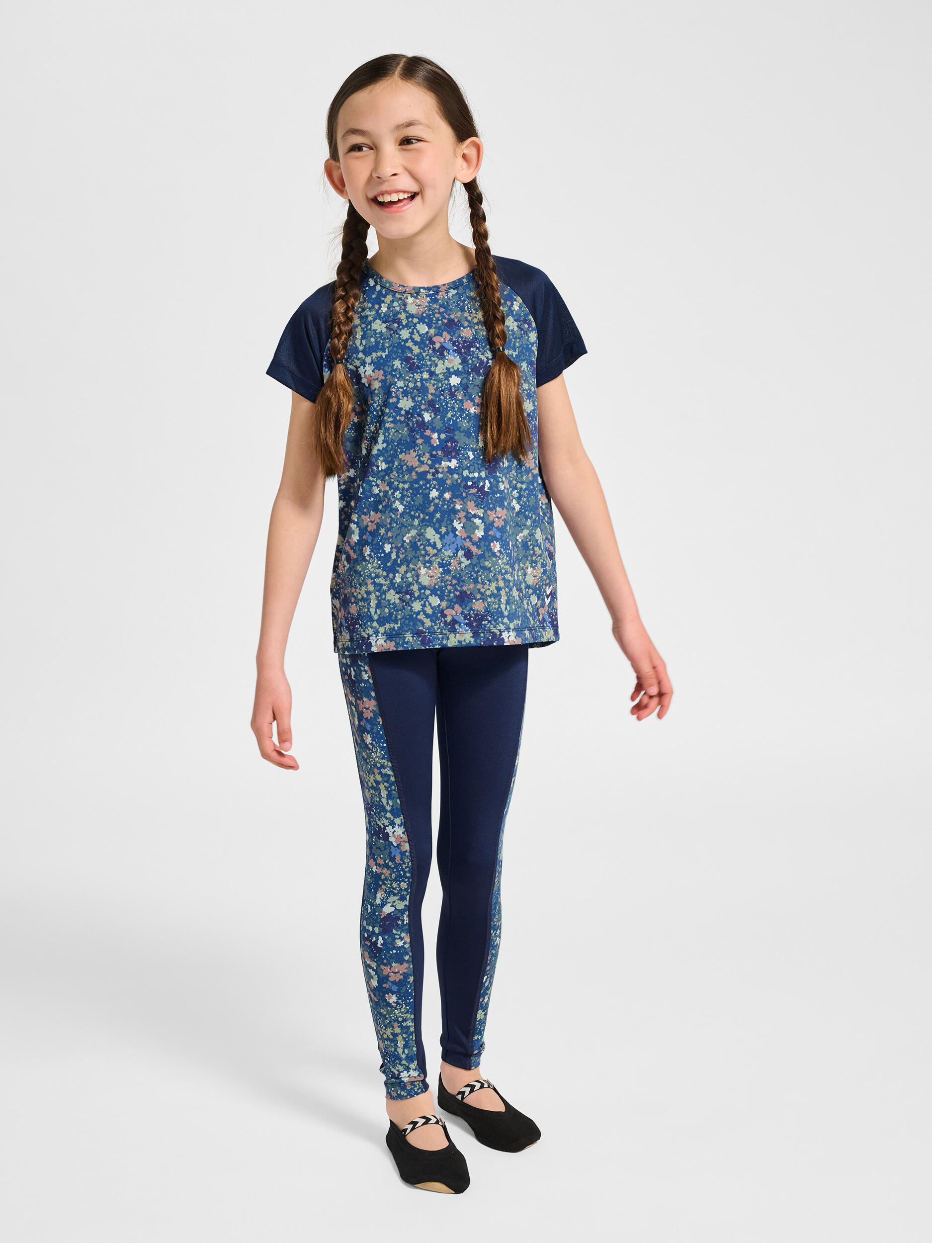 Enfiler T-Shirt Hmljr Mix Fille 3/7