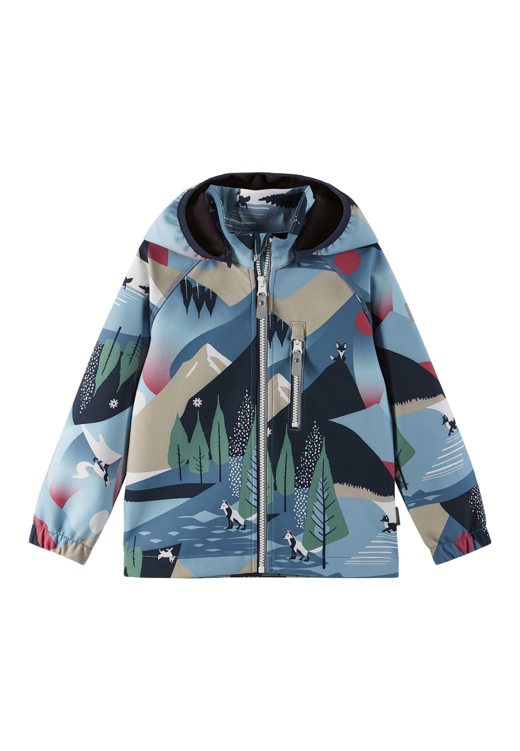 REIMA Softshell Jacke Vantti - bluesign® zertifiziertes Obermaterial