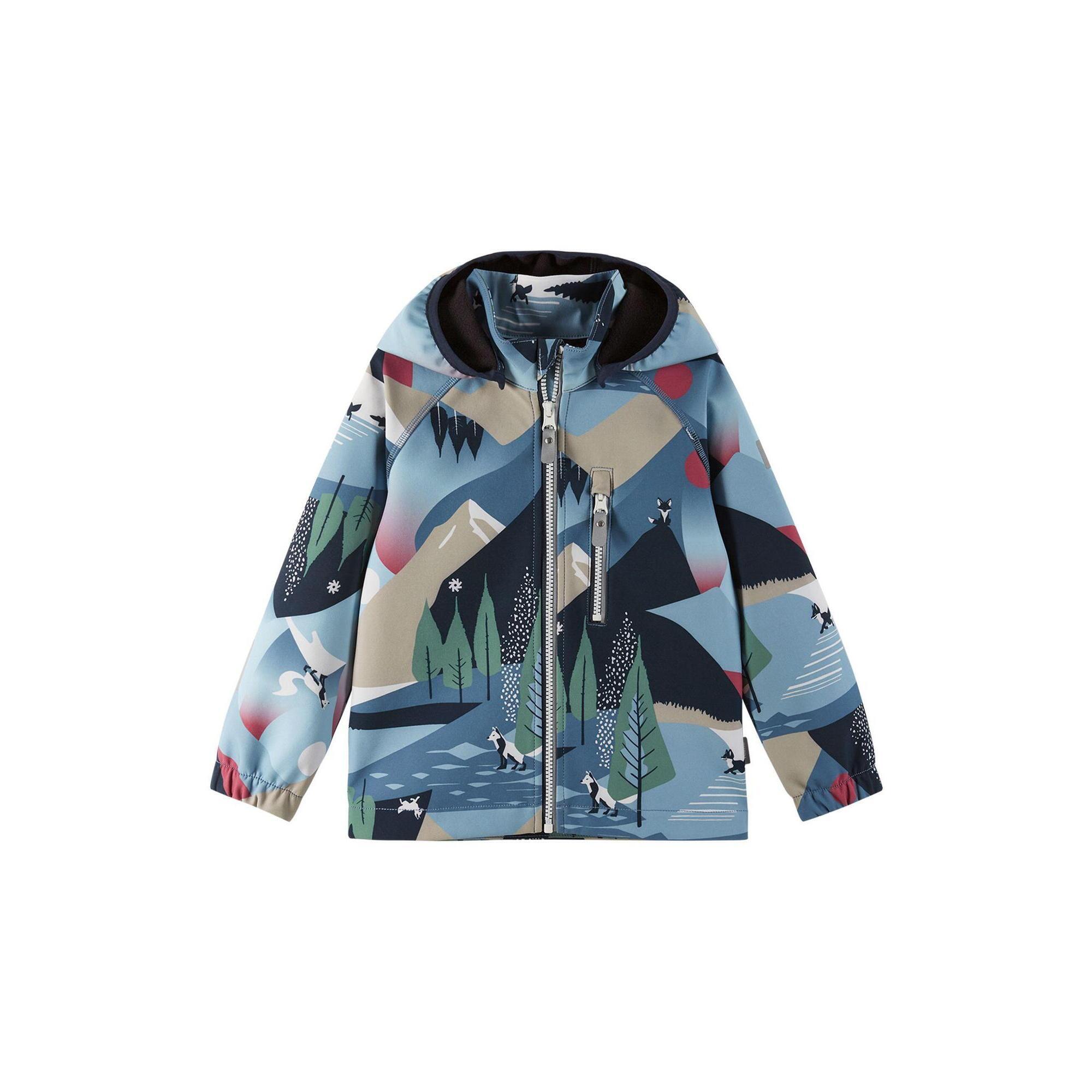 Reima - Veste Softshell Vantti - Tissu Extérieur Certifié Bluesign® - Softshell - Bleu - Decathlon
