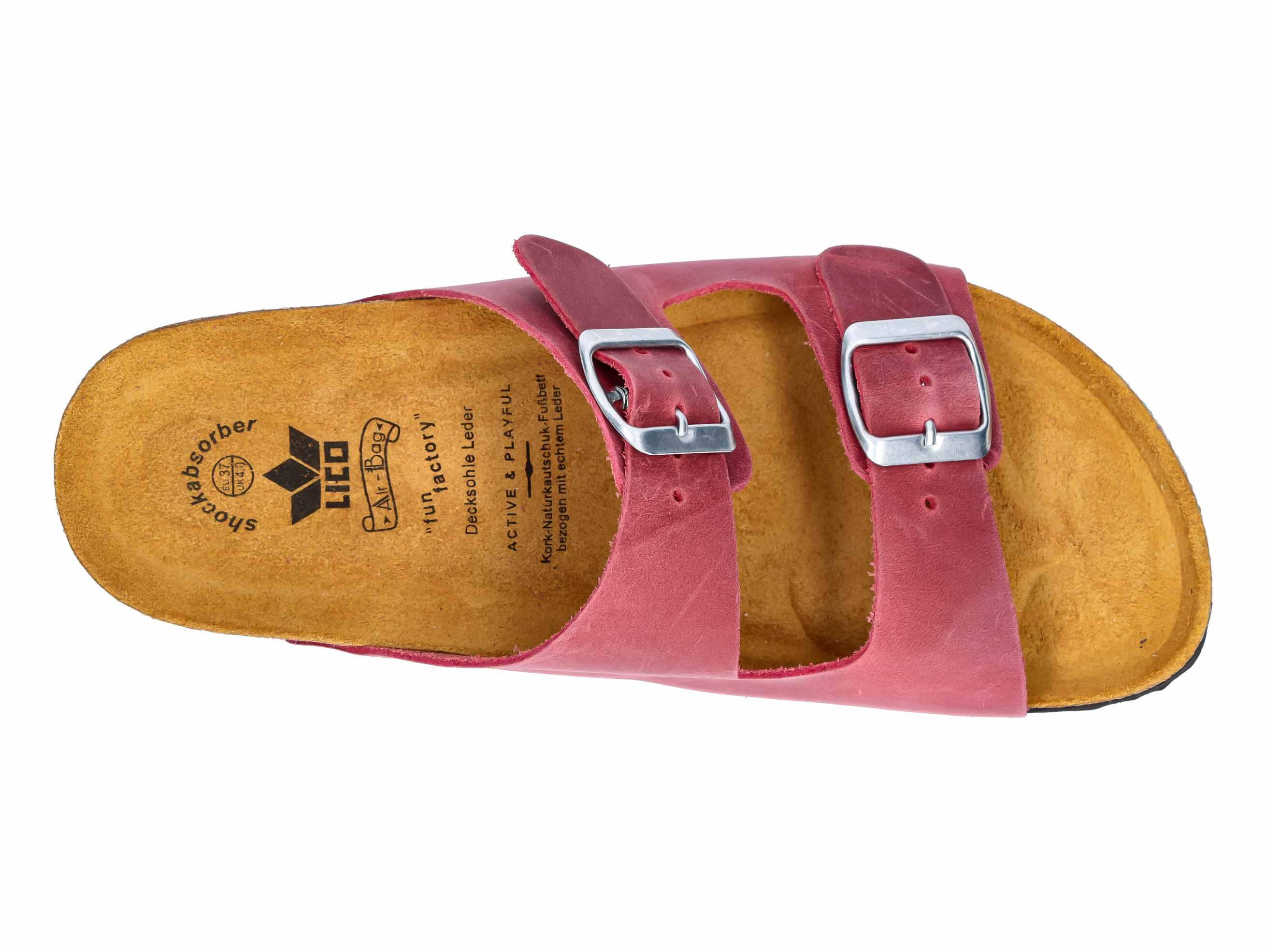 Pantolette Damen Schnallen LICO Alvaro Lady 5/6