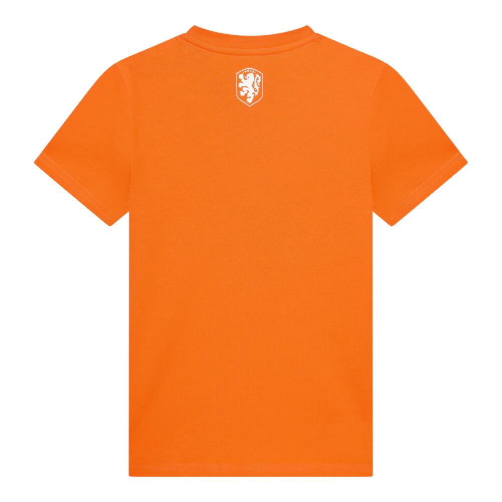 Nederlands Elftal Big Logo T-shirt Kinderen - Oranje 3/6