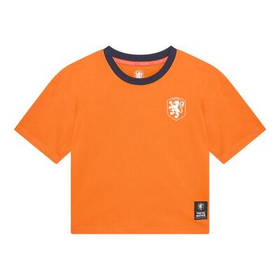 Nederlands elftal crop top logo t-shirt