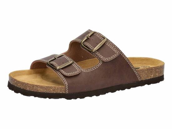 Pantolette Herren Schnallen LICO Bioline Man Soft