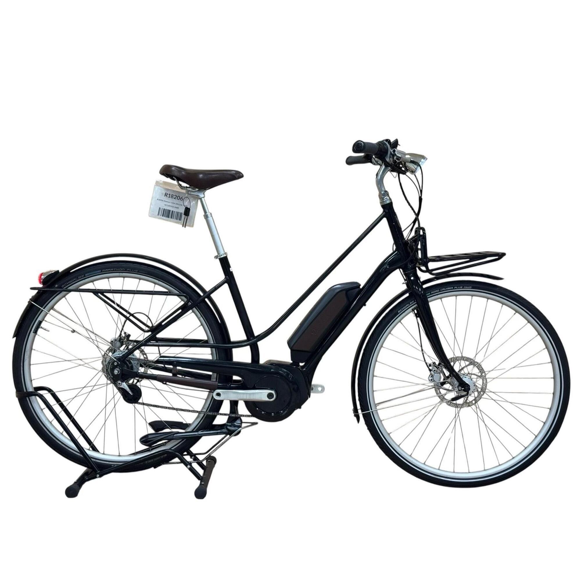 Diamant - Reconditionné - Vélo Électrique Diamant Juna Deluxe+ Nexus - Comme Neuf - Vélo Ville Longue Distance - Gris|noir - 50 Cm - Decathlon