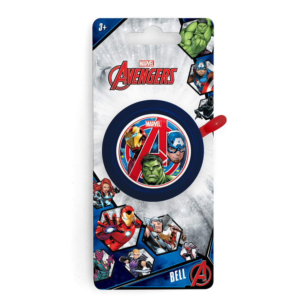 Metal bicycle bell Avengers design for children