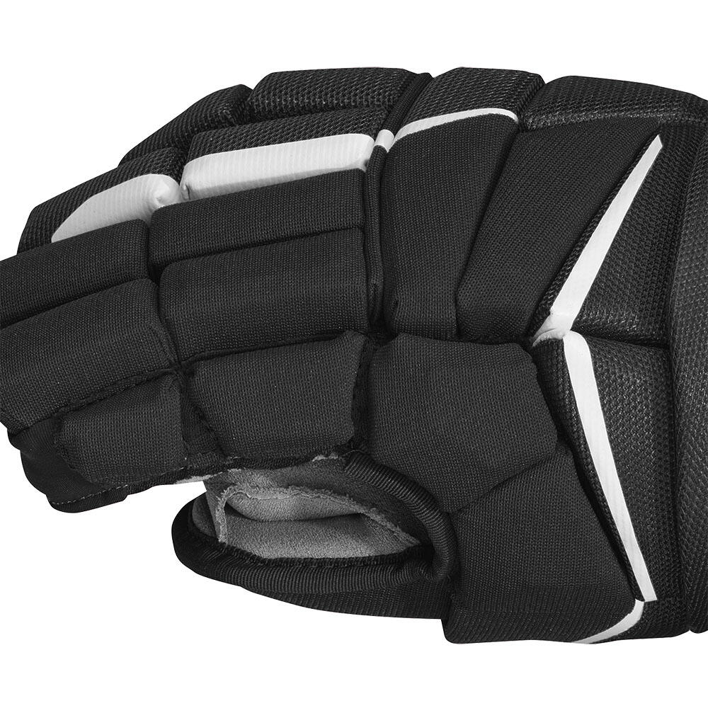 Guantes de hockey sobre hielo Jetspeed FT880 - Junior - Negro/Blanco - 11" 3/6