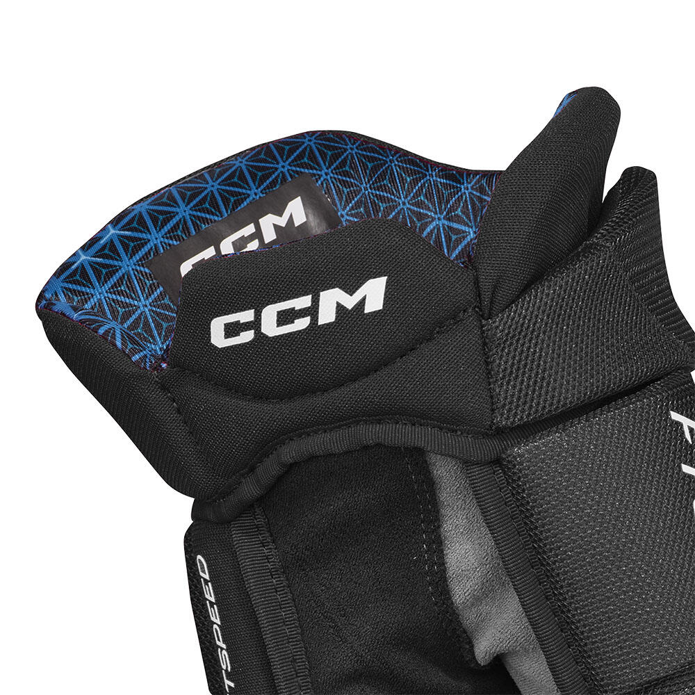 Guantes de hockey sobre hielo Jetspeed FT880 - Junior - Negro/Blanco - 11" 2/6