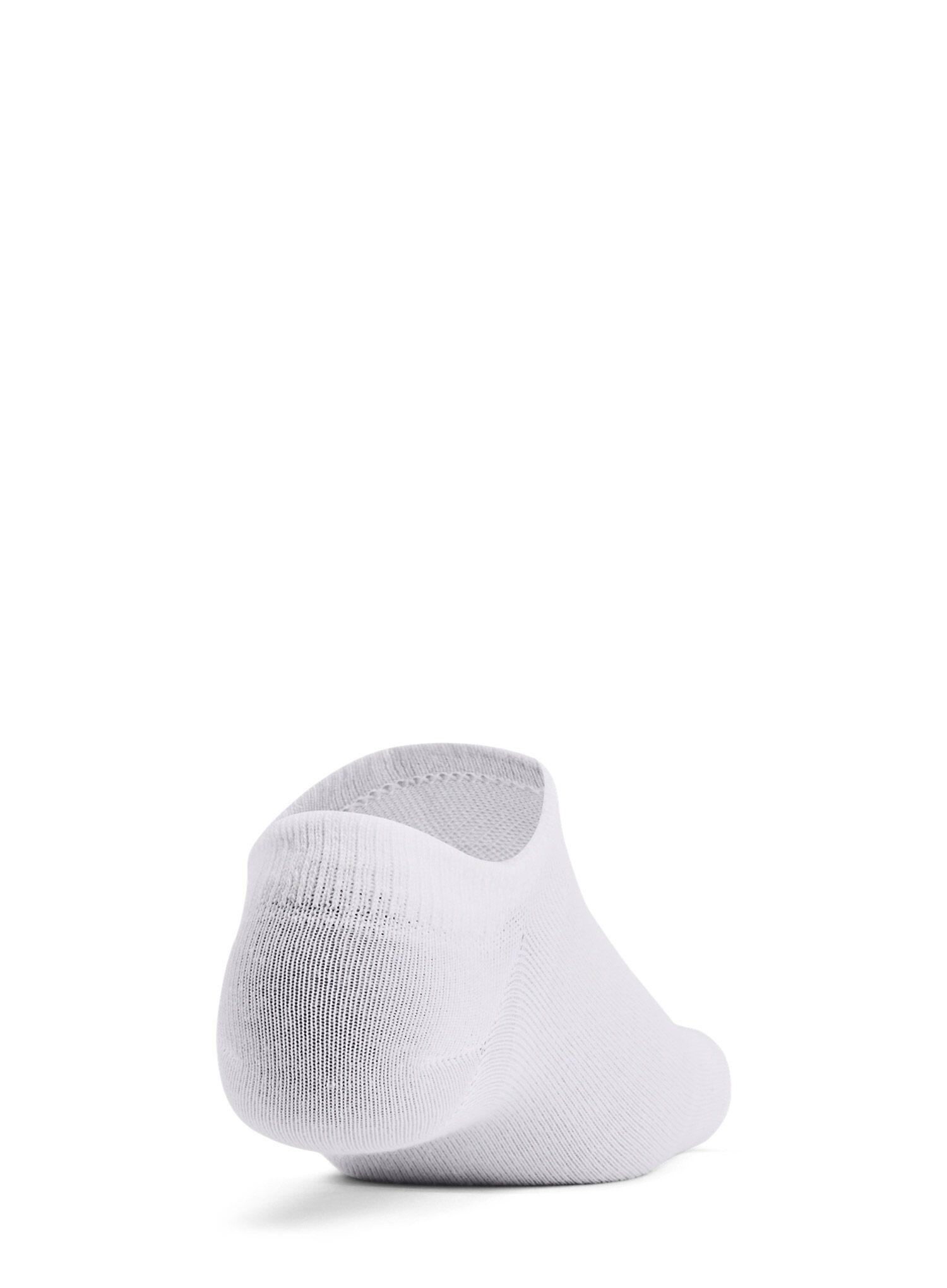 Lot De 6 Socquettes Discrètes ESSENTIAL Femme (Blanc) 4/4
