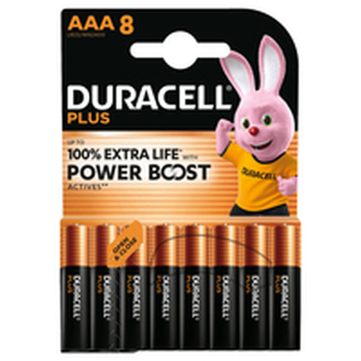 Akkus DURACELL DPBLR3B8 AAA 3/5