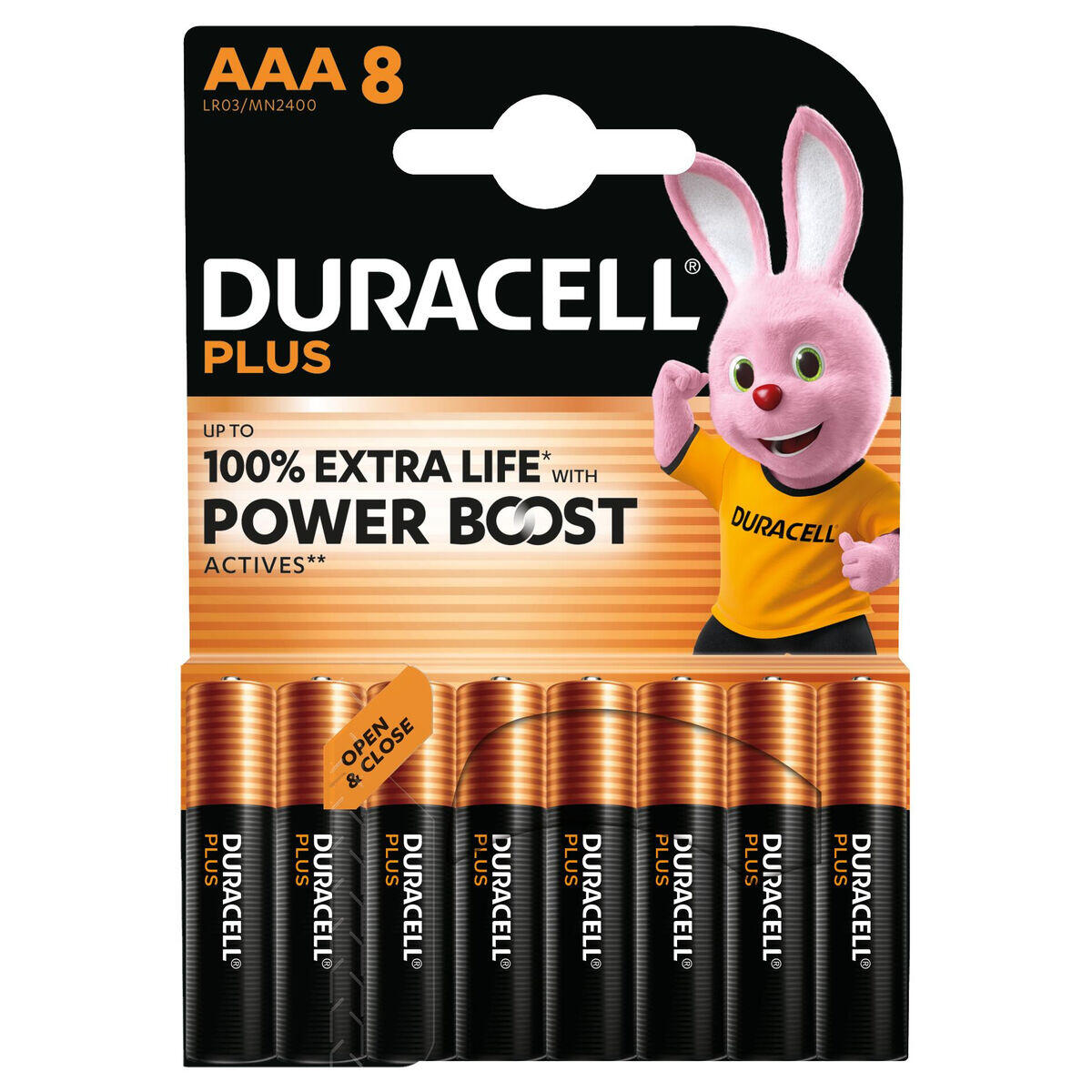 Akkus DURACELL DPBLR3B8 AAA 2/5