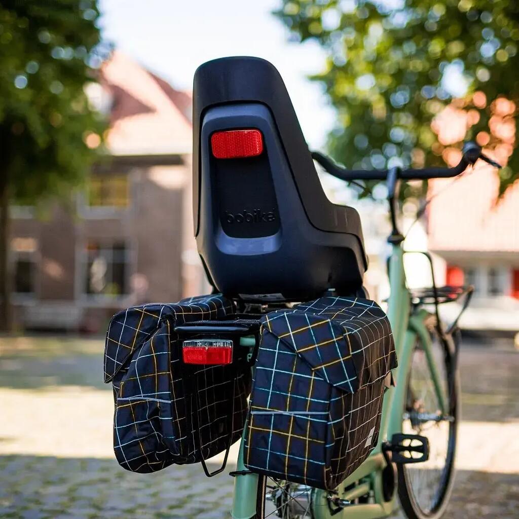 Steco Uni Carrier with Bag Extension - Black