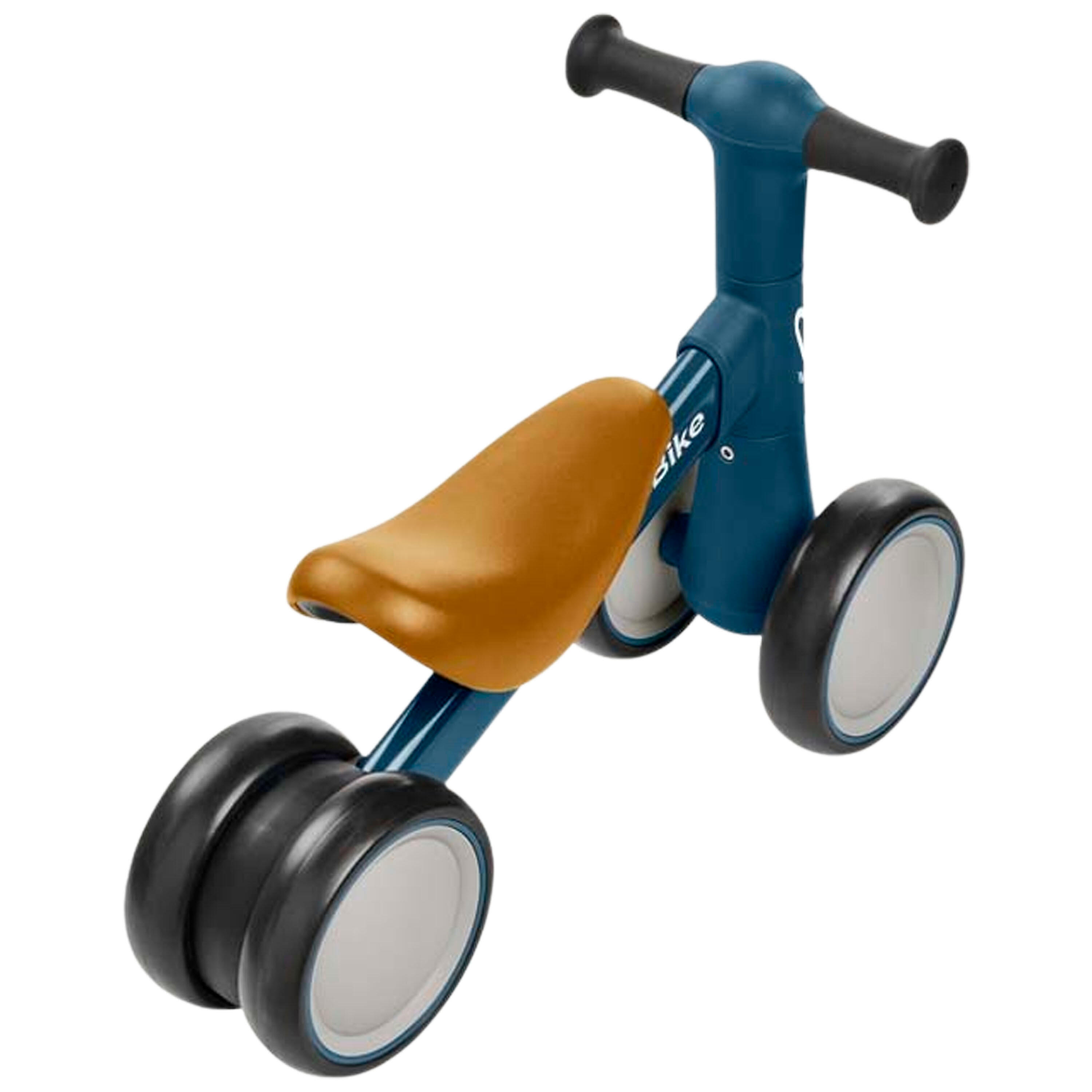 Walker - Vélo bébé sans pédales 10-24 mois, 4 roues. Navy 2/6