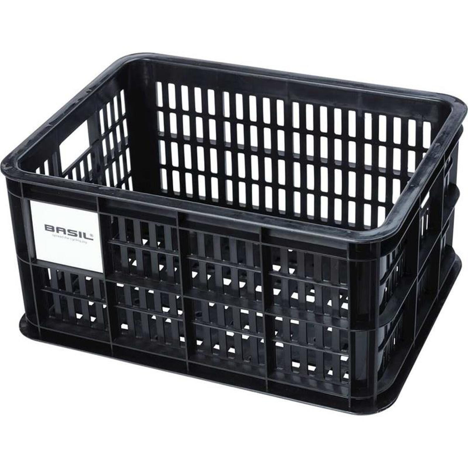 Skrzynia Rowerowa Z Recyklingu Crate S 17,5 Litra 29 X 39 X 20 Cm - Czarna