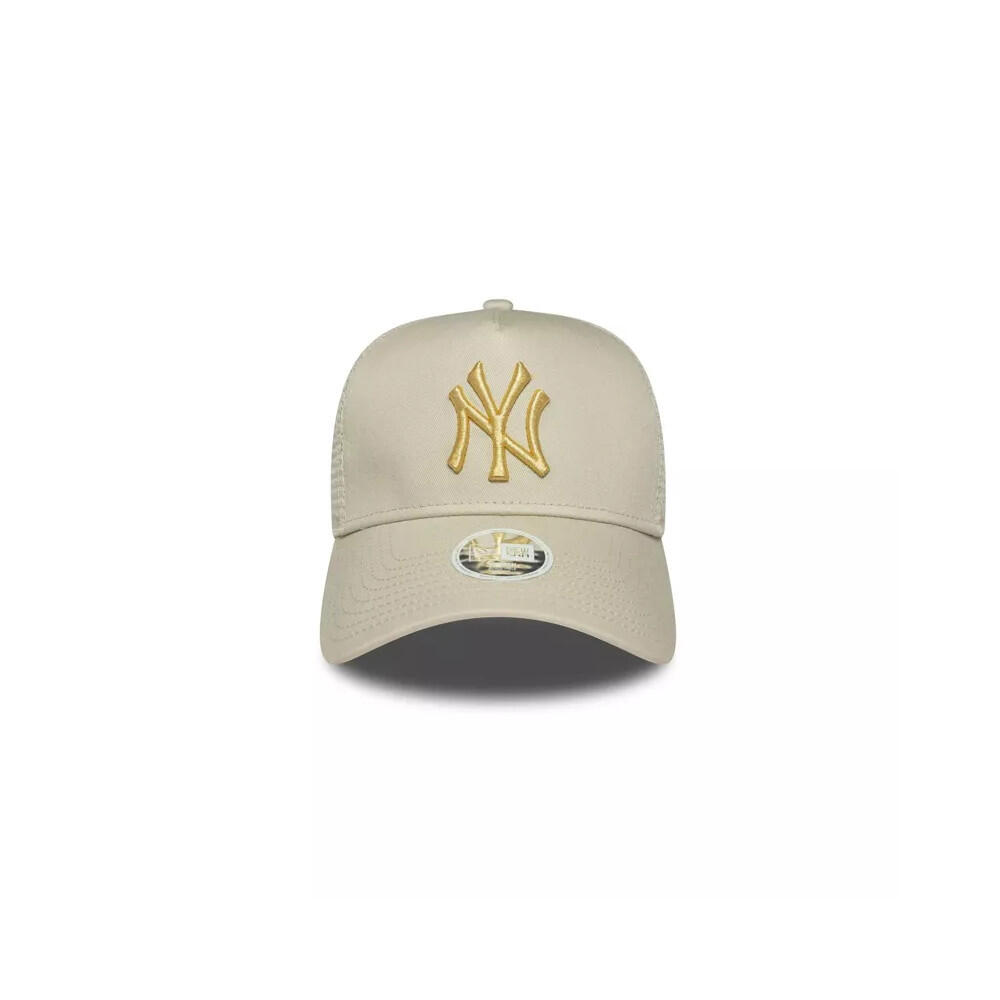 Boné trucker para mulher New York Yankees New Era 9FORTY MLB Metallic 2/5