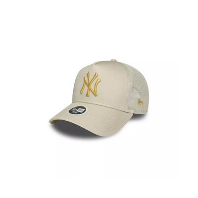 Trucker cap voor dames new york yankees new era 9forty mlb metallic