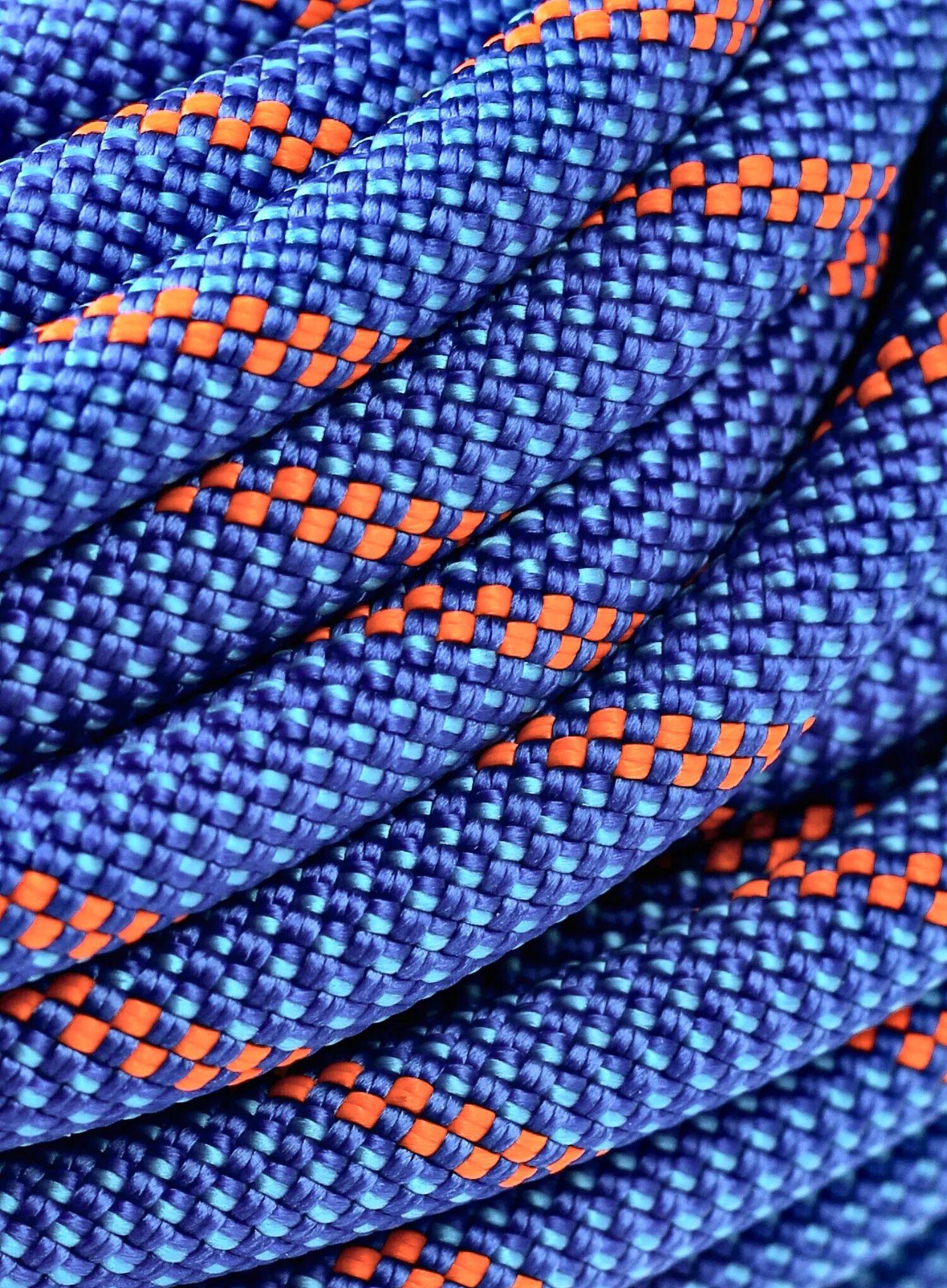 Doppelseil 7.5 Alpine Sender Dry Rope blue-vibrant orange 5/6