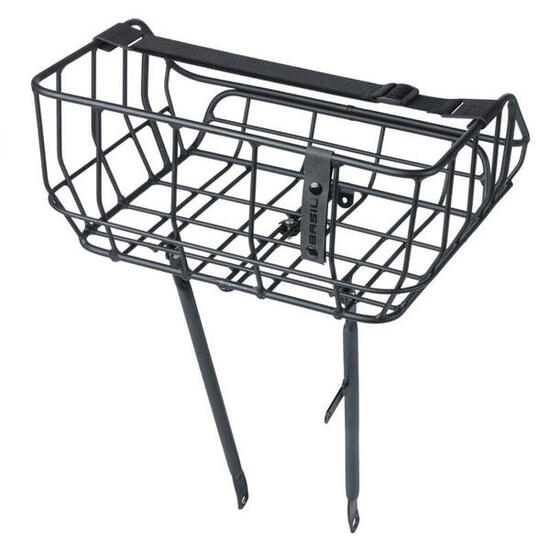 Kosz przedni Portland, czarny