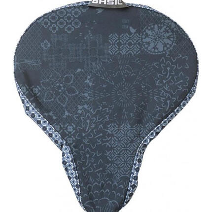 Basil Boheme Saddle Cover indigo blauw