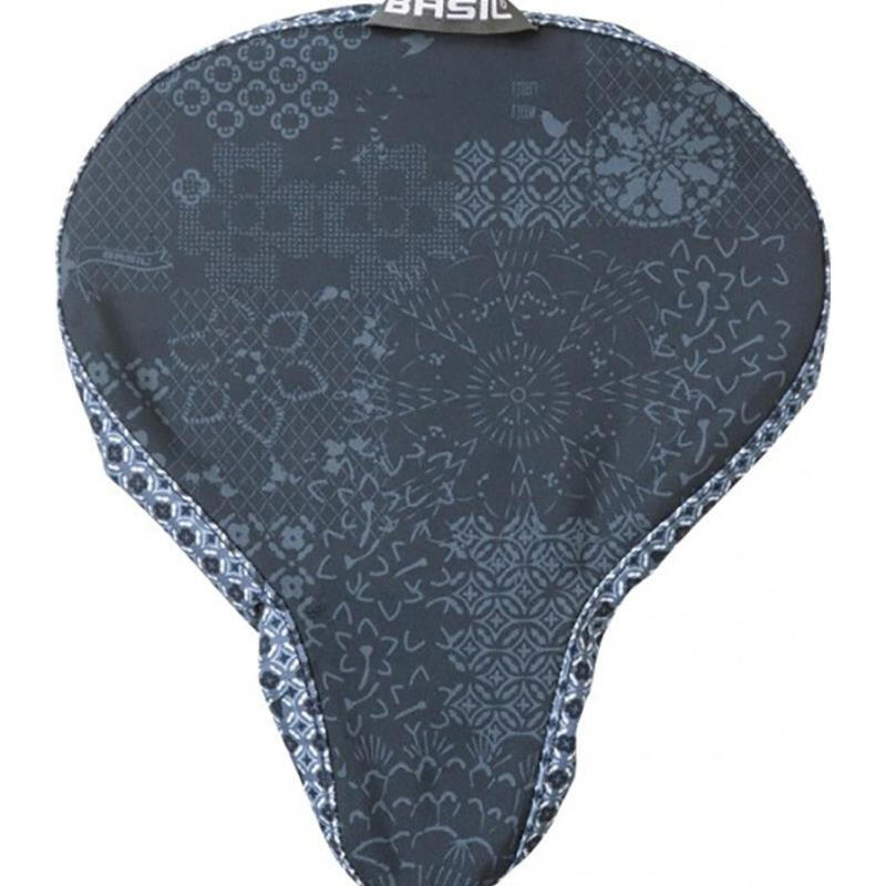 Basil Bohème - Housse de Selle Imperméable en Bleu Indigo