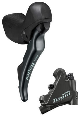 Shimano tiagra st-4720 10-speed sti versteller rechts voor schijfremmen