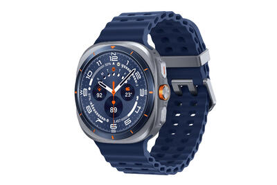 Galaxy watch ultra 47mm lte (2025) smartwatch - titanium blue